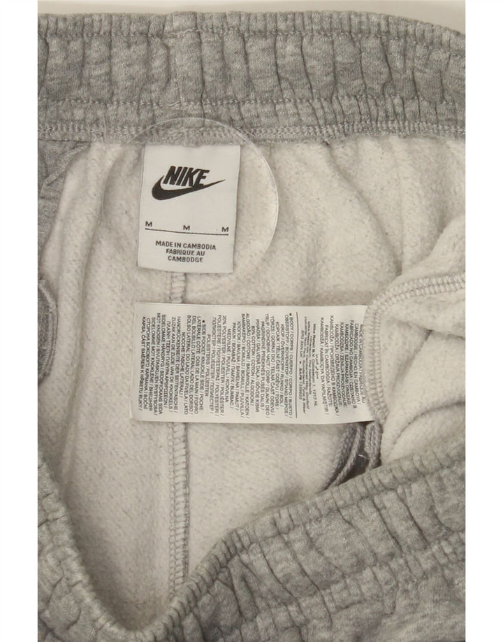 NIKE Womens Tracksuit Trousers Joggers UK 12 Medium  Grey Cotton Vintage Nike and Second-Hand Nike from Messina Hembry 