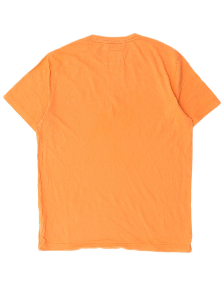 Crew Clothing Herren-T-Shirt aus mitteloranger Baumwolle