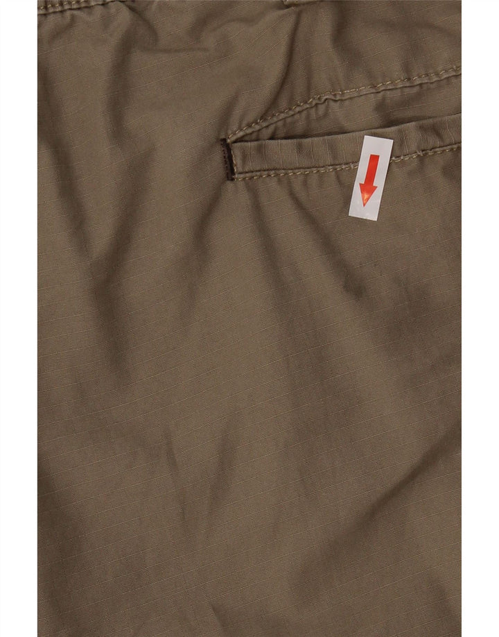 Wrangler Herren Cargoshorts W44 2XL Braune Baumwolle