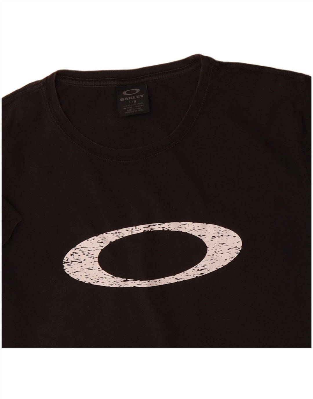 OAKLEY Herren-T-Shirt mit Grafik, Größe L, Braun
