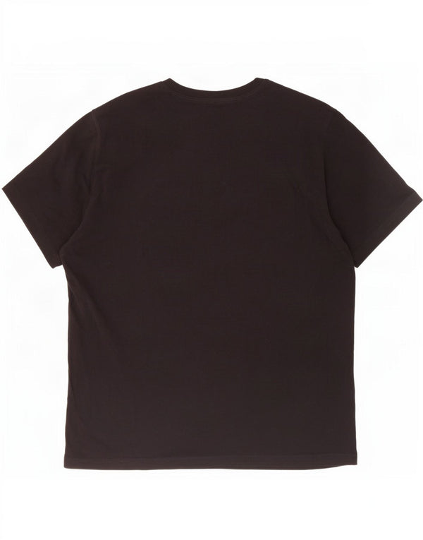 Champion Herren Grafik T-Shirt Top 2XL Schwarz