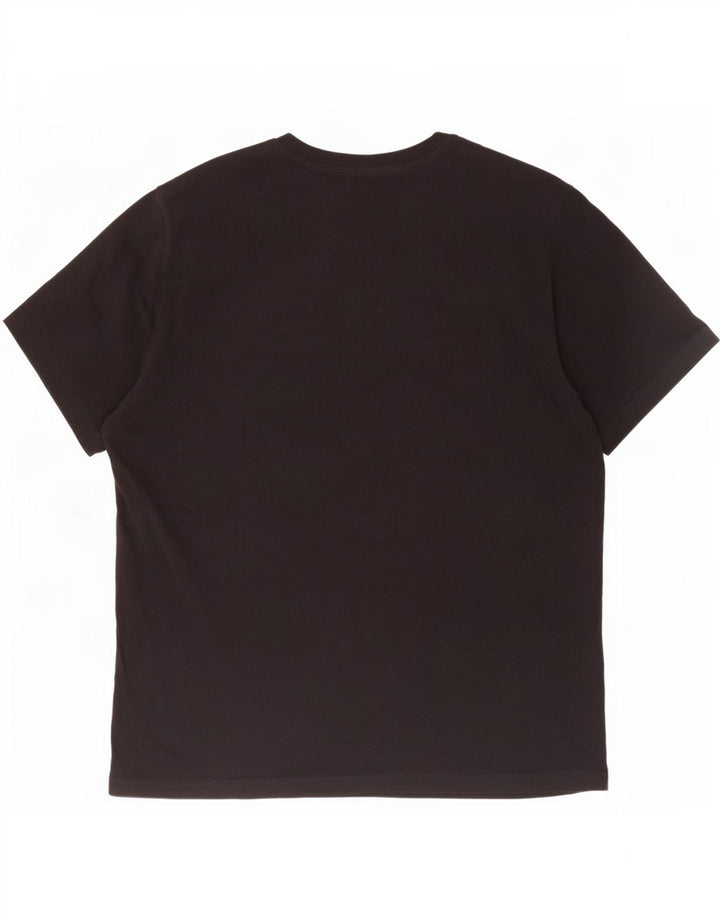 Champion Herren Grafik T-Shirt Top 2XL Schwarz