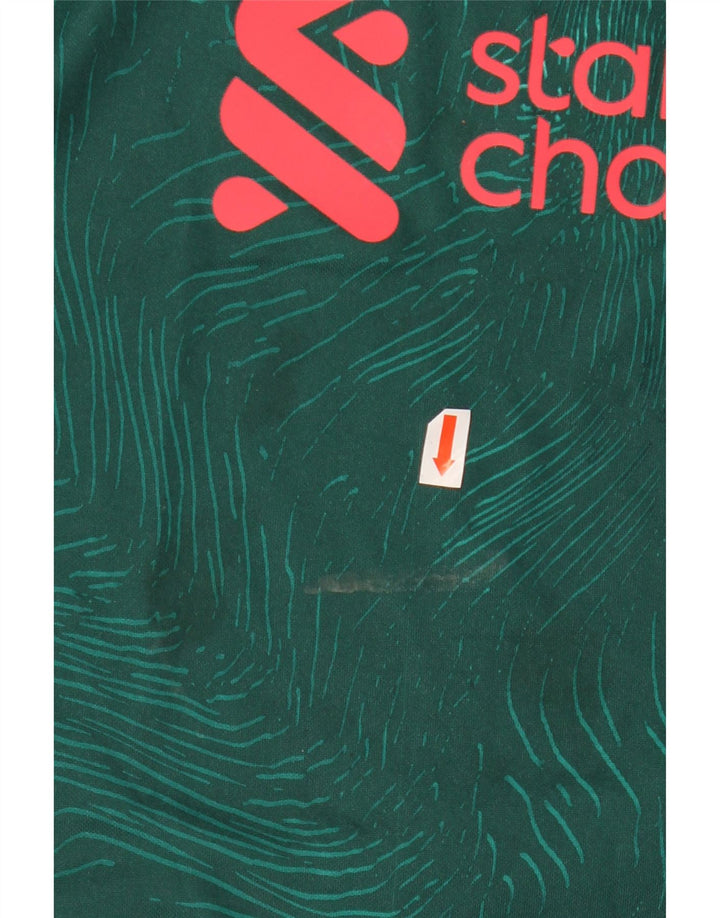 NIKE Grafik-T-Shirt für Jungen, 11–12 Jahre, grünes Polyester