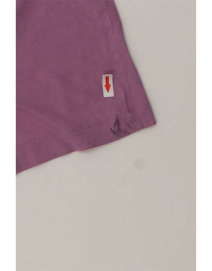 Nike Herren T-Shirt Top XS Lila Baumwolle