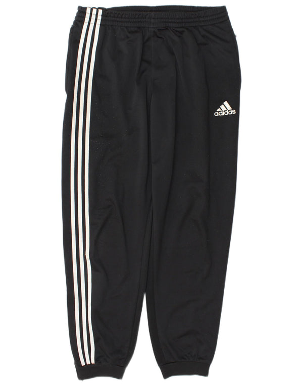 Adidas Herren Trainingshose Jogger UK 40/42 Medium Schwarz Polyester