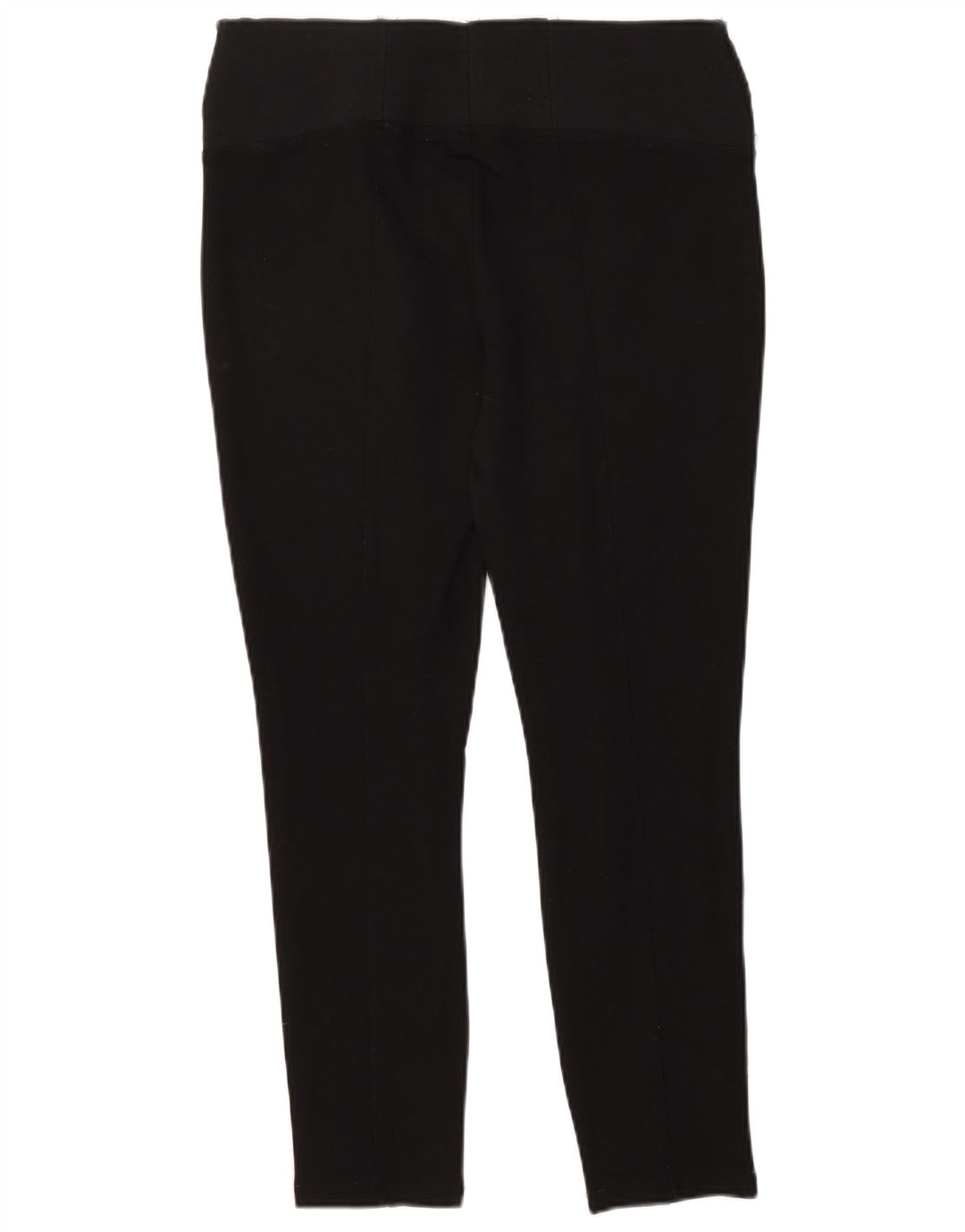 Zara Damen Crop Leggings UK 16 Large Schwarz