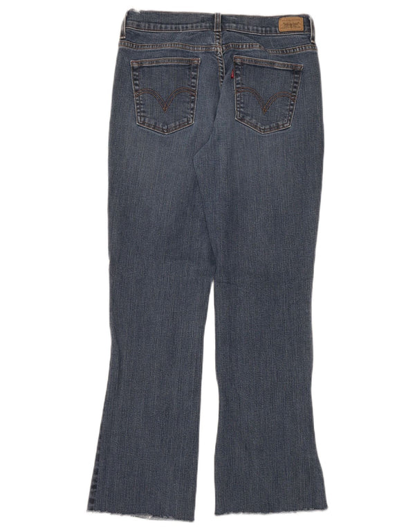 Levi's Damen 515 Bootcut Jeans US 8 Medium W28 L30 Blaue Baumwolle
