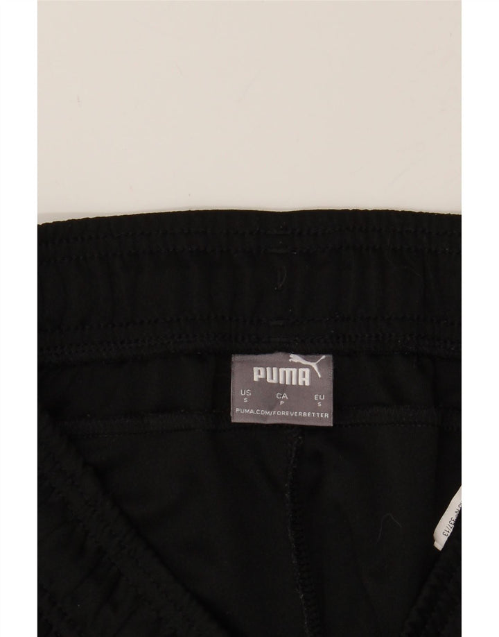 PUMA Mens Tracksuit Trousers Small  Black Colourblock Polyester Vintage Puma and Second-Hand Puma from Messina Hembry 