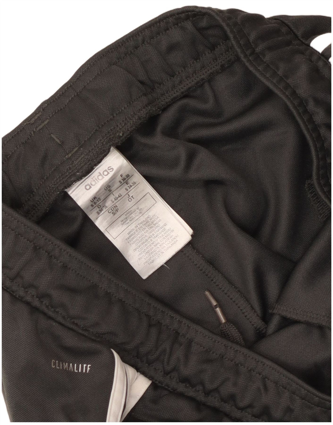 Adidas Herren Trainingshose UK 8/10 Small Schwarz Polyester