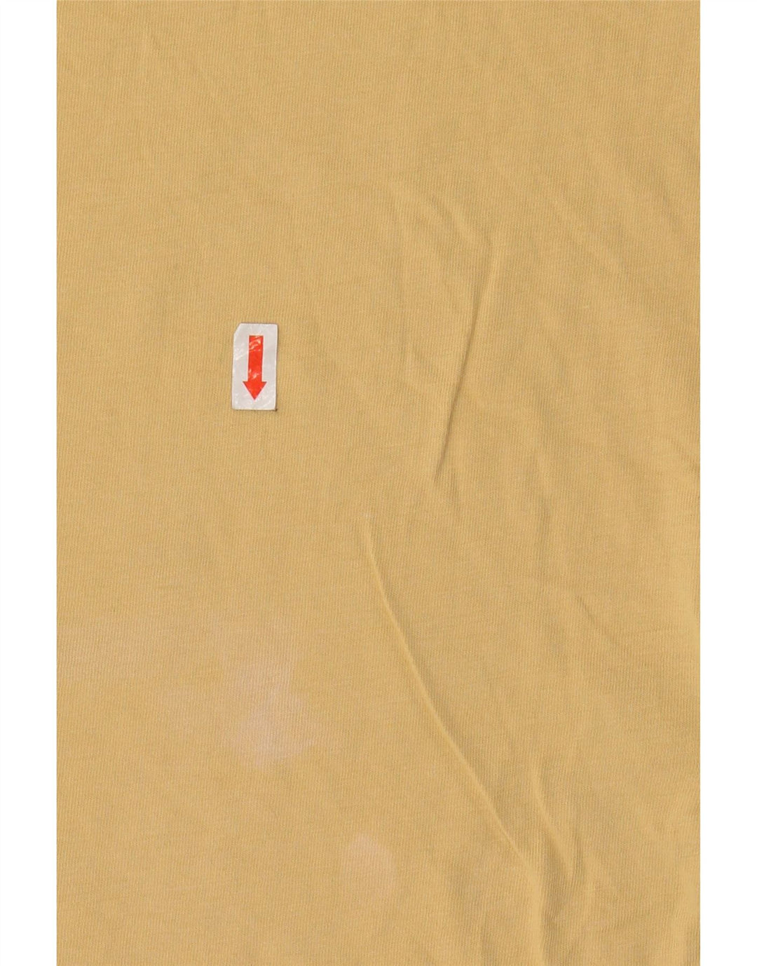 VANS Herren Classic Fit Grafik-T-Shirt-Oberteil aus mittelgelber Baumwolle