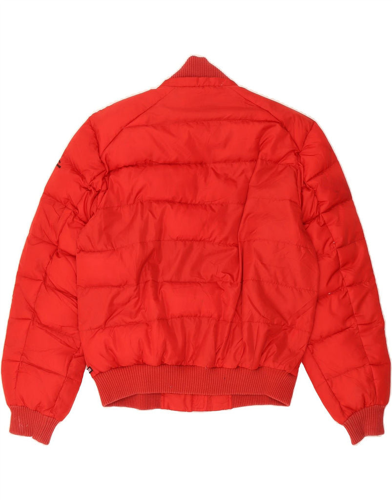 RALPH LAUREN Womens Padded Jacket UK 18 XL Red Polyester Vintage Ralph Lauren and Second-Hand Ralph Lauren from Messina Hembry 