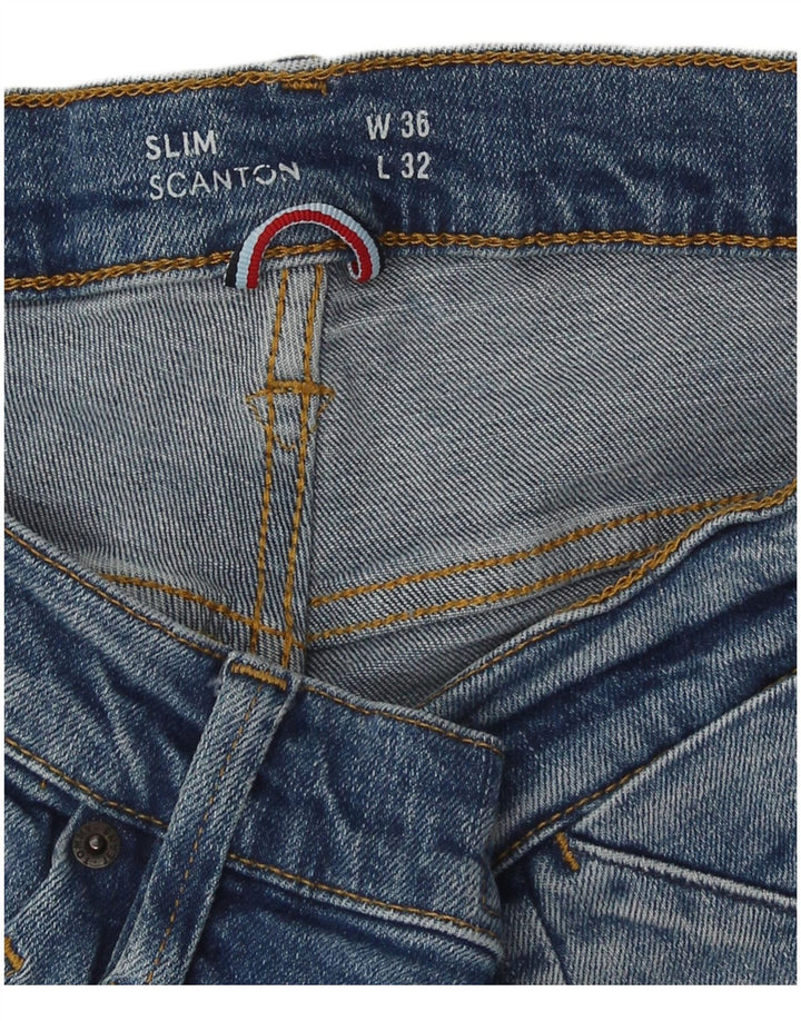 Tommy Hilfiger Herren Scanton Slim Jeans W36 L32 Blau