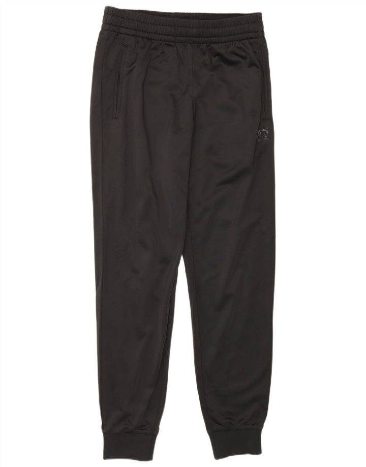 Emporio Armani Herren-Trainingshose, Jogginghose, Größe S, Schwarz, Polyester
