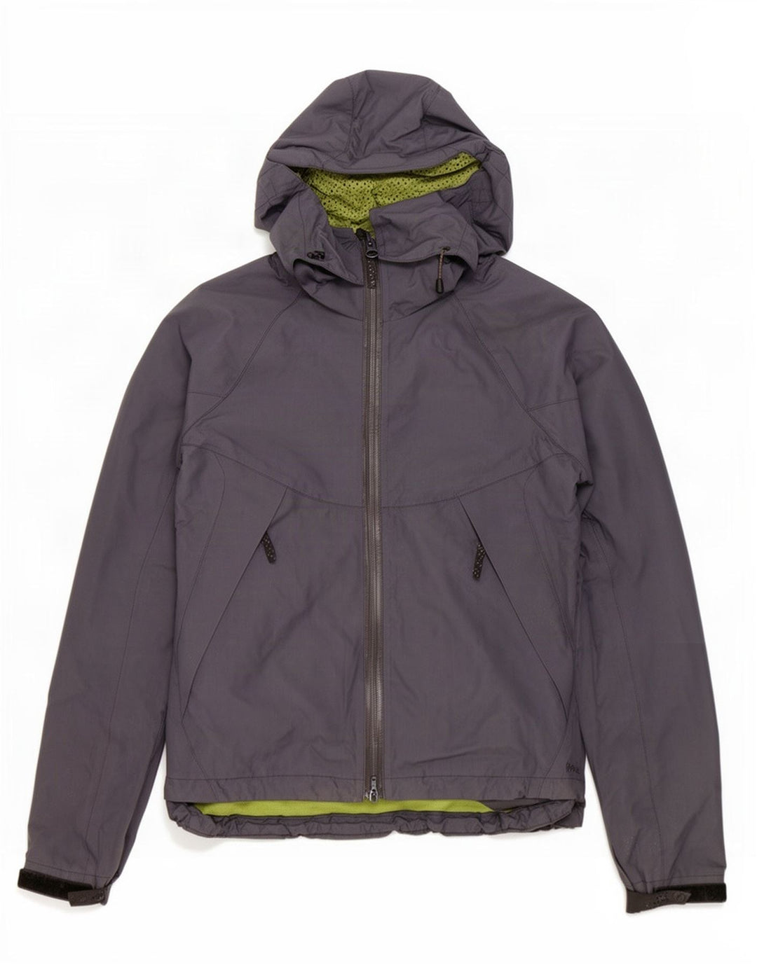 Fat Face Damen-Windbreakerjacke mit Kapuze, Größe S, Marineblau, Polyester