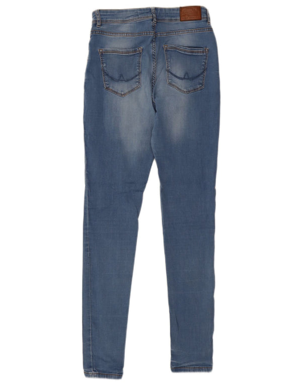 Superdry Womens Sophia Distressed Skinny Jeans W28 L32 Blue