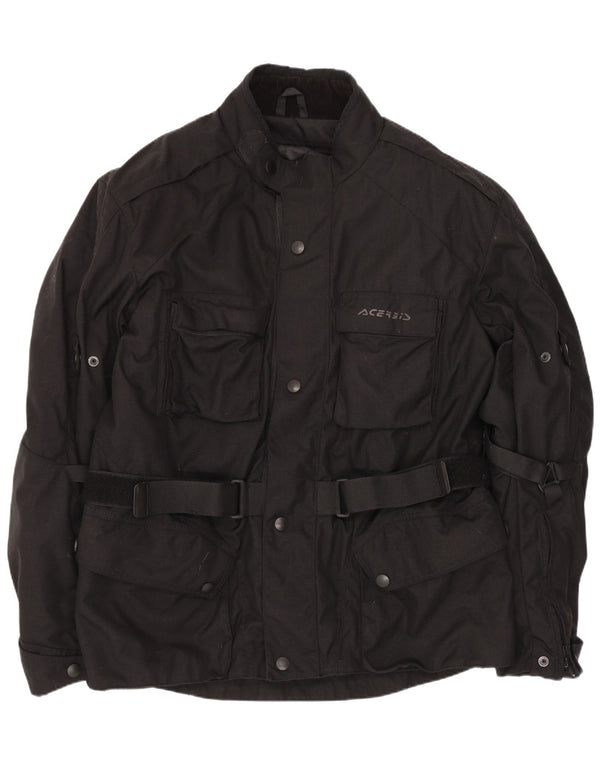 Acerbis Herren Motorstyle Graphic Racer Jacke UK 44 2XL Schwarz Polyamid