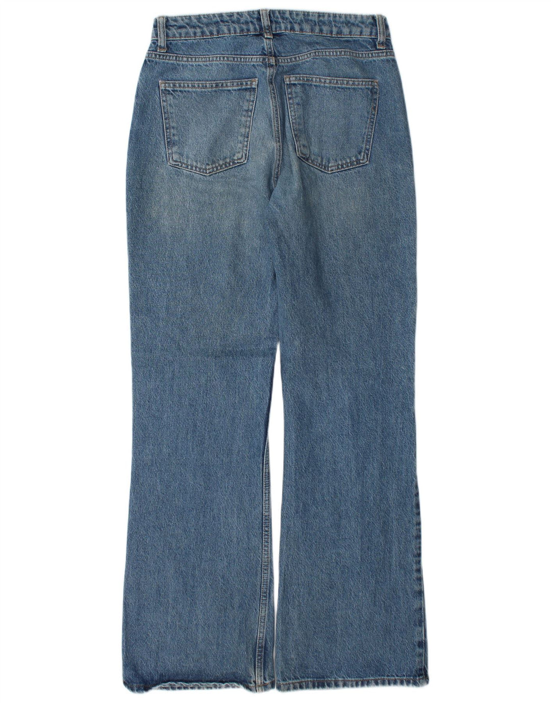 Topshop Damen Bootcut Jeans W28 L32 Blaue Baumwolle