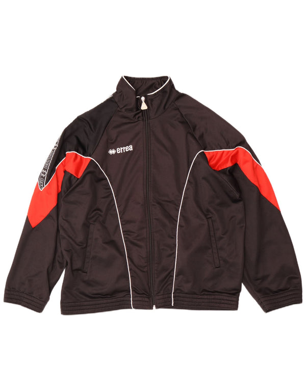 Errea Herren Grafik-Trainingsanzug-Oberteil, Jacke, XL, Schwarz, Farbblock, Sport
