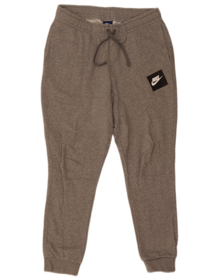 Nike Herren-Trainingshose, Jogginghose, Größe S, graue Baumwolle