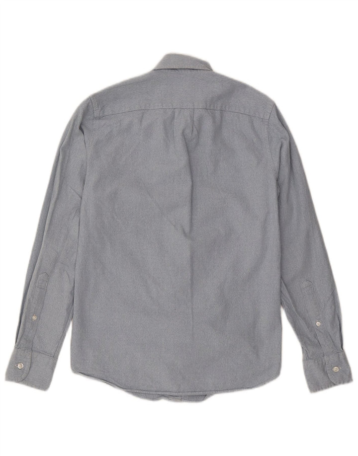 J. CREW Herren Slim Fit Hemd XS Blau Baumwolle