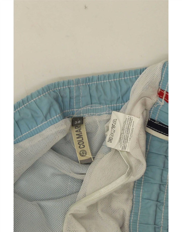 Colmar Herren-Badeshorts IT 58 XL blau gestreift aus Polyester