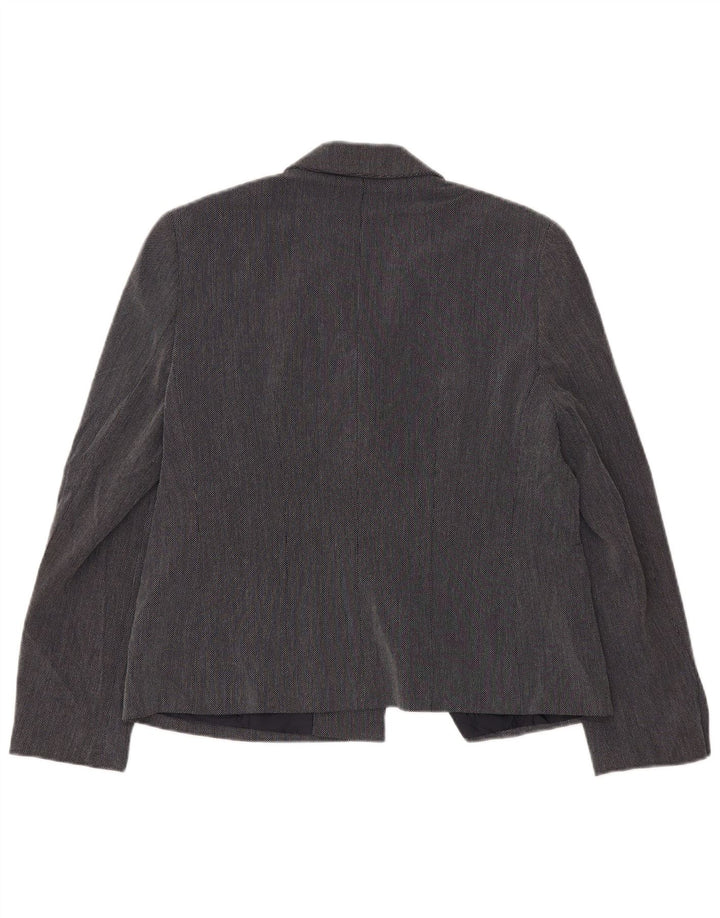 Marks & Spencer Damen Standard-Blazerjacke UK 16 Large Marineblau