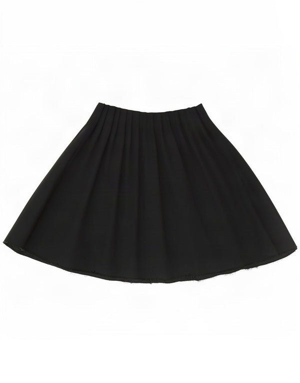 Zara Damen Faltenrock Small W26 Grüne Viskose