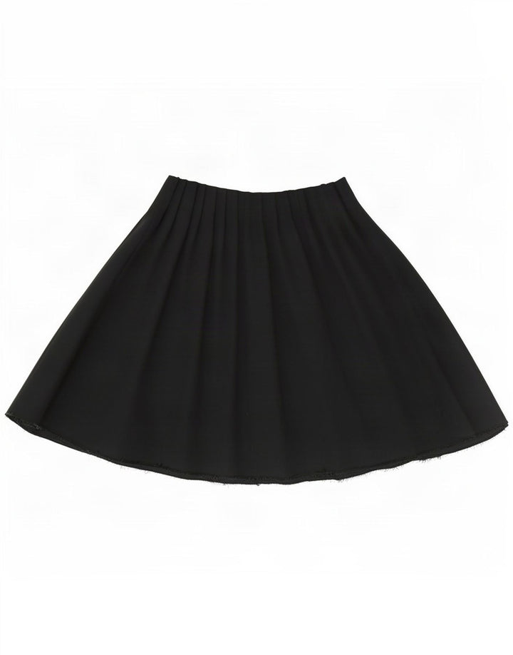 Zara Damen Faltenrock Small W26 Grüne Viskose