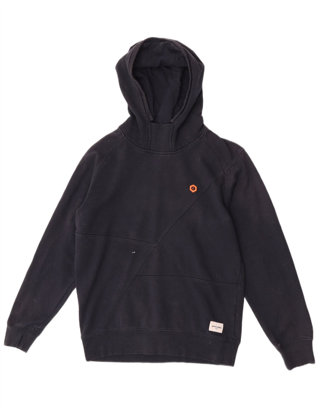 Jack & Jones Herren-Kapuzenpullover aus Baumwolle in mittlerem Marineblau