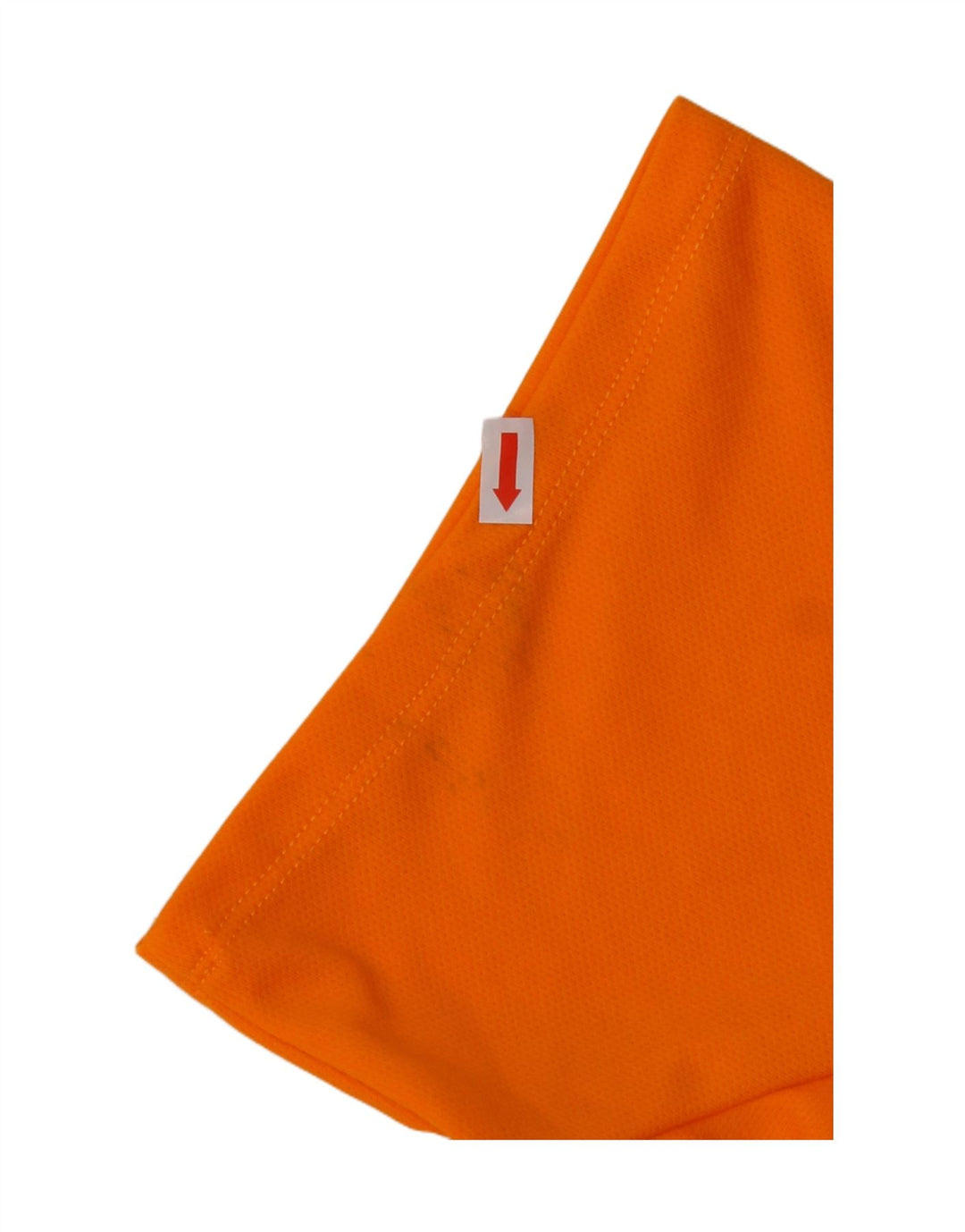 NIKE Mens Dri Fit Graphic T-Shirt Top Large Orange Polyester Vintage Nike and Second-Hand Nike from Messina Hembry 