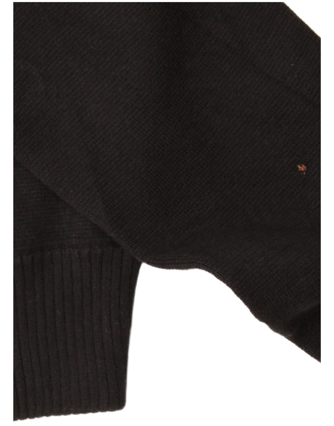 ARMANI JEANS Damen-Cardigan-Pullover UK 12 Mittelschwarze Baumwolle