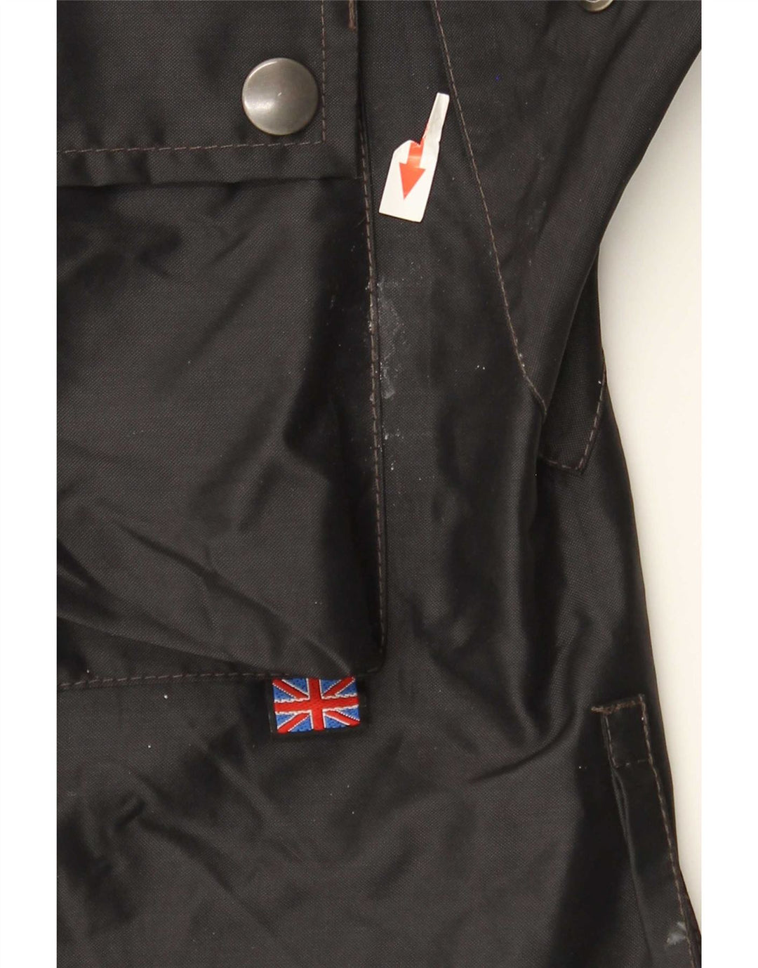 Belstaff Herren Racer Jacke UK 38 Mittelschwarzes Nylon