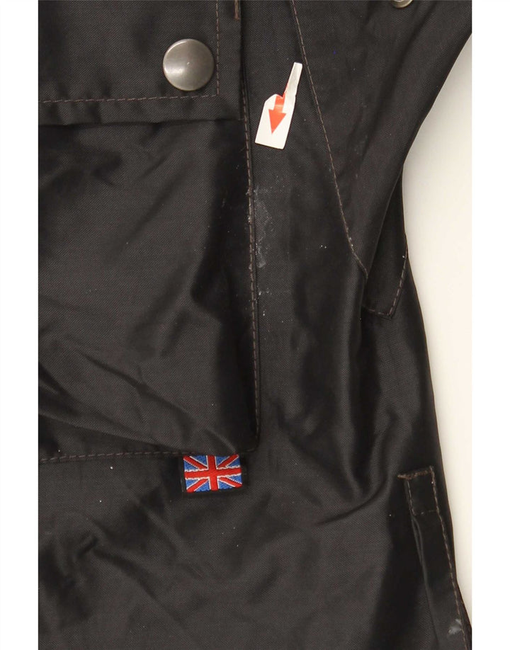 Belstaff Herren Racer Jacke UK 38 Mittelschwarzes Nylon