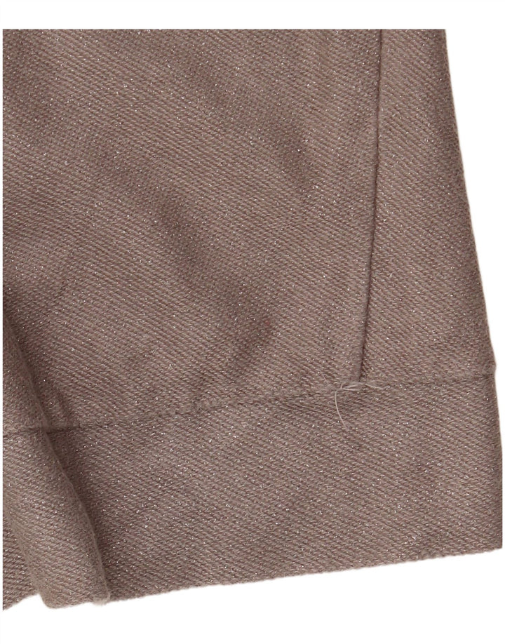 ZARA Damen-Pullover, übergroß, U-Boot-Ausschnitt, Gr. 10, Größe S, Grau
