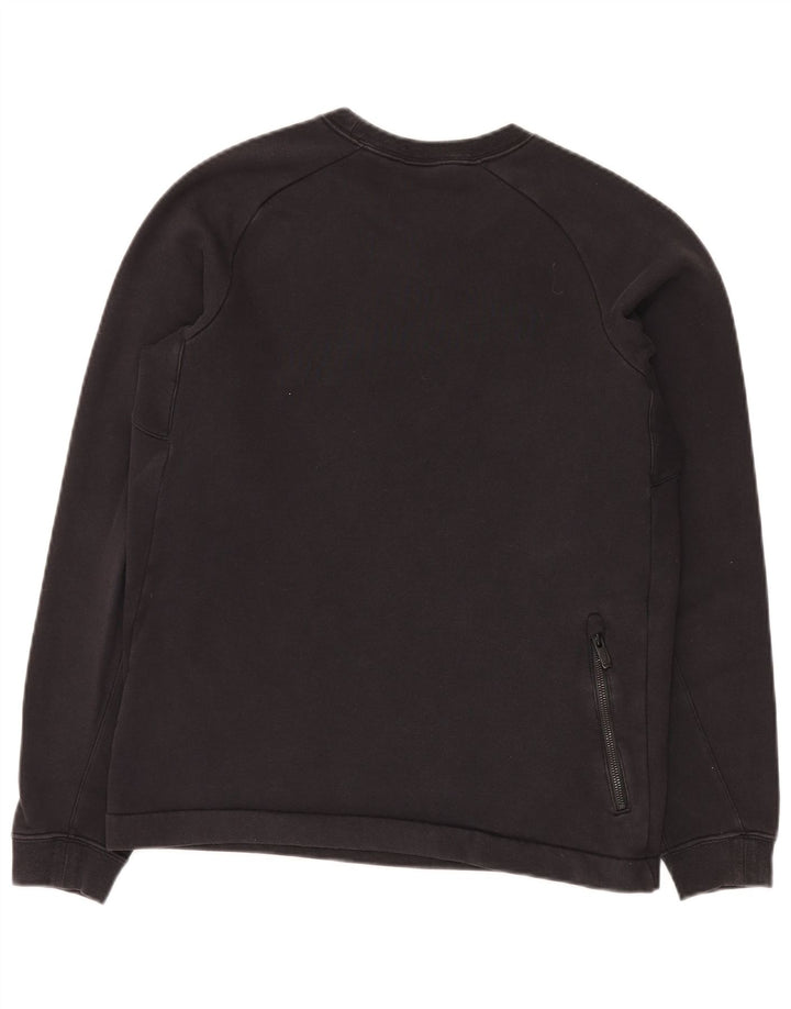 Nike Herren Sweatshirt Pullover Small Schwarz Baumwolle