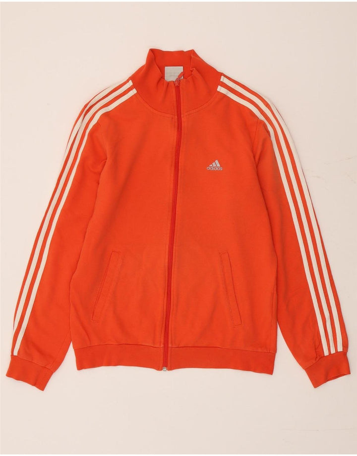 Adidas Herren Trainingsanzug Top Jacke XS Orange Baumwolle