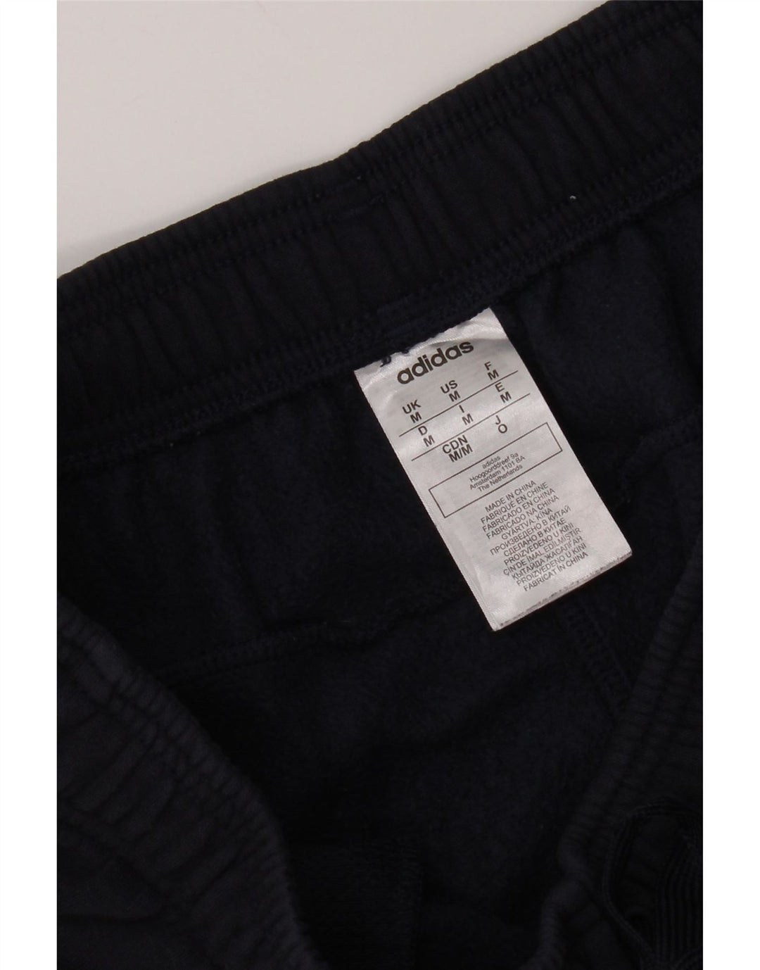 Adidas Herren-Trainingshose, Jogginghose, mittelblau, Baumwolle