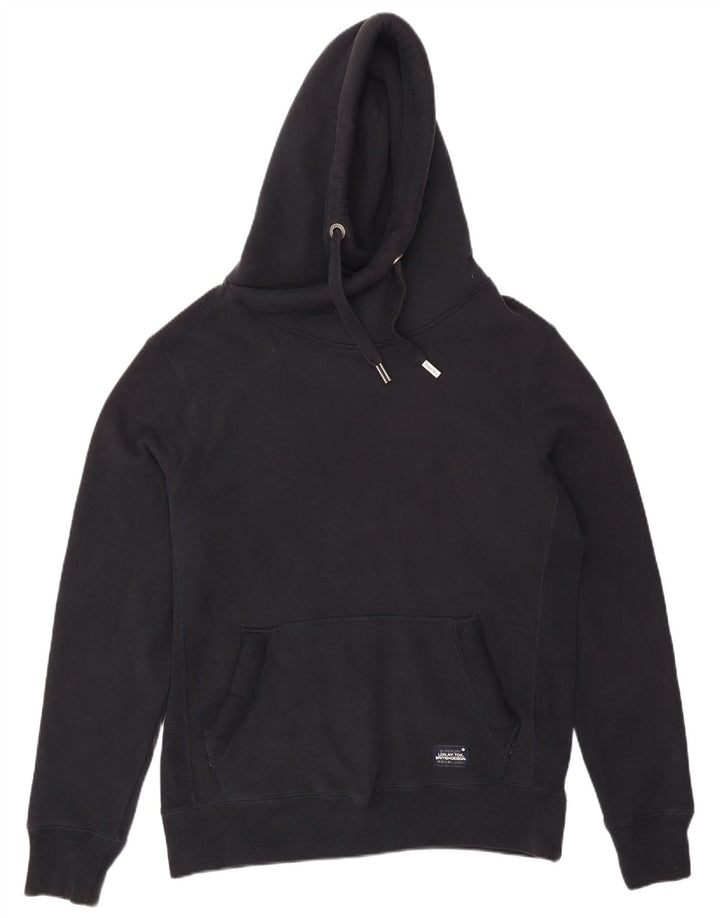 Superdry Herren Kapuzenpullover XL aus schwarzer Baumwolle