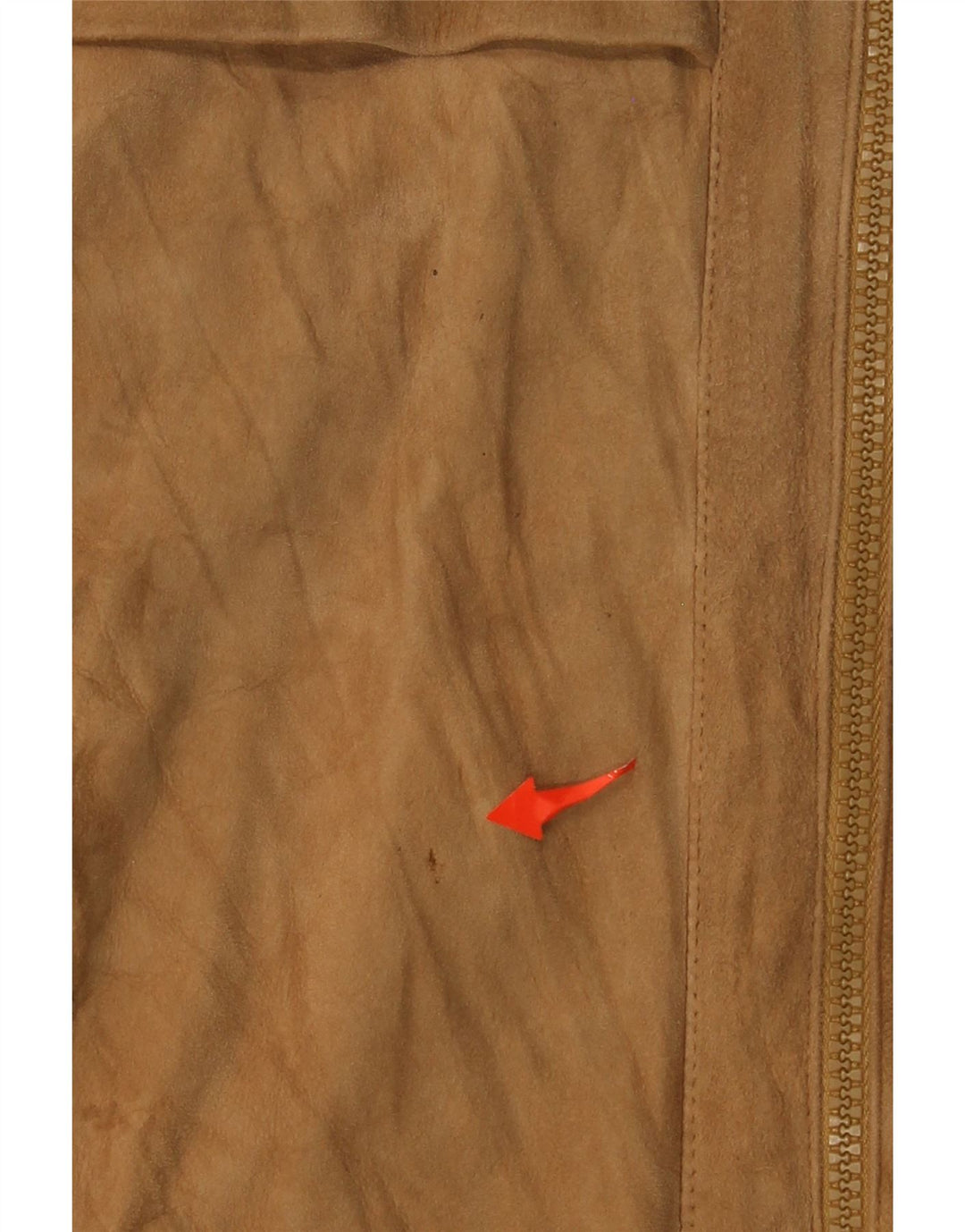 VINTAGE Herren Shearling Jacke UK 38 Mittelbraun