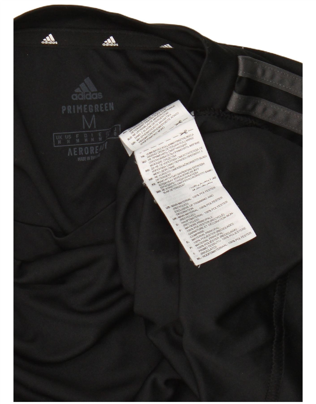 Adidas Herren Aeroready T-Shirt Top Medium Schwarz Polyester