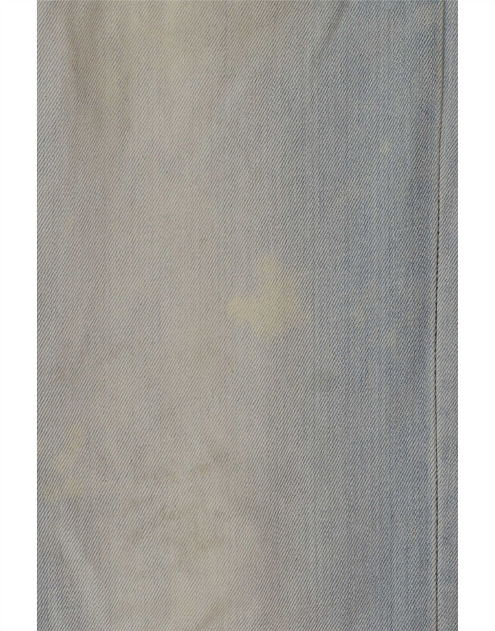 Zara Herren Straight Jeans EU 42 Large W32 L32 Blau