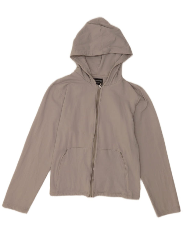 Champion Damen Zip Hoodie Pullover UK 16 Large Grau