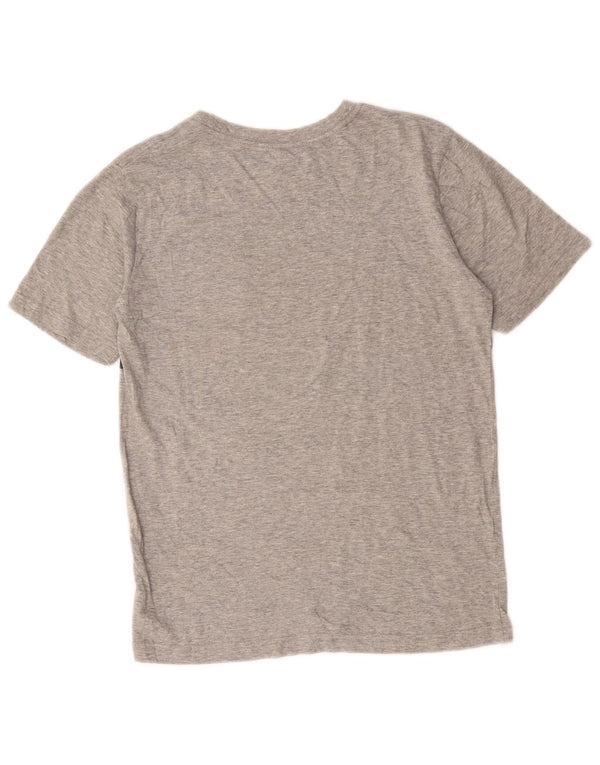 Hurley Grafik-T-Shirt-Oberteil für Mädchen, 14–15 Jahre, XL, graue Baumwolle