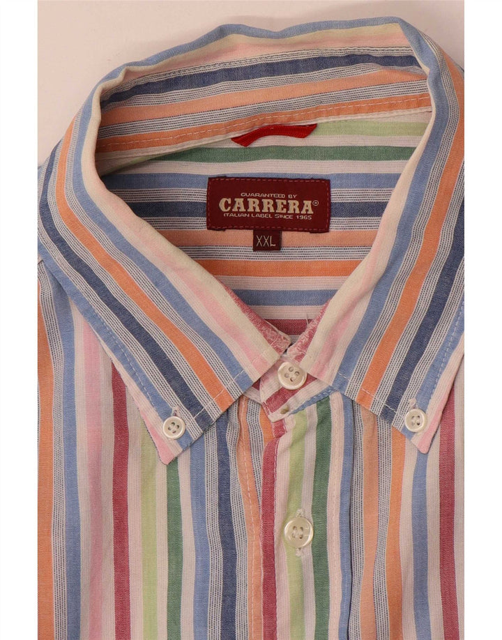 Carrera Herrenhemd 2XL Mehrfarbig gestreift