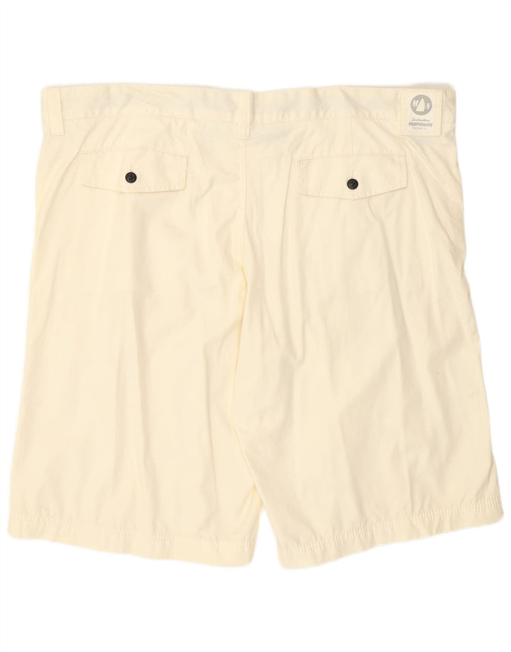 Murphy & Nye Herren Chinoshorts W44 2XL Weiße Baumwolle