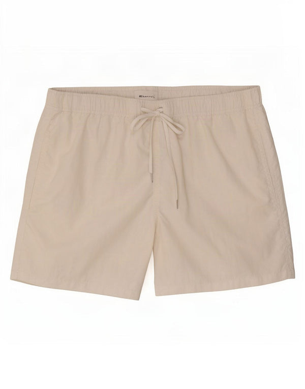 Badeshorts für Herren von Zara, groß, aus weißem Polyester
