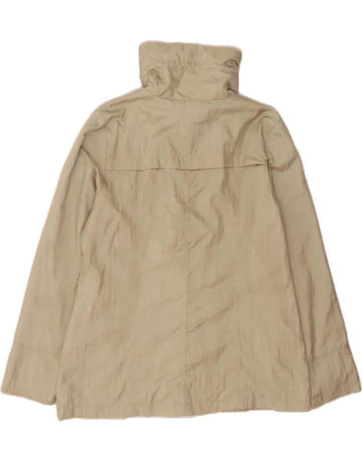 PACO Womens Hooded Rain Jacket UK 18 XL Beige Polyamide Vintage Paco and Second-Hand Paco from Messina Hembry 