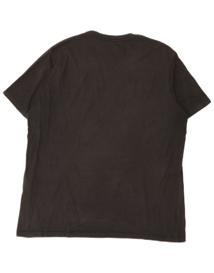 Levi's Herren Standard T-Shirt Top Large Schwarz Baumwolle