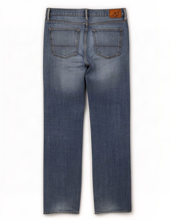 Dockers Herren Straight Jeans W34 L34 Blaue Baumwolle