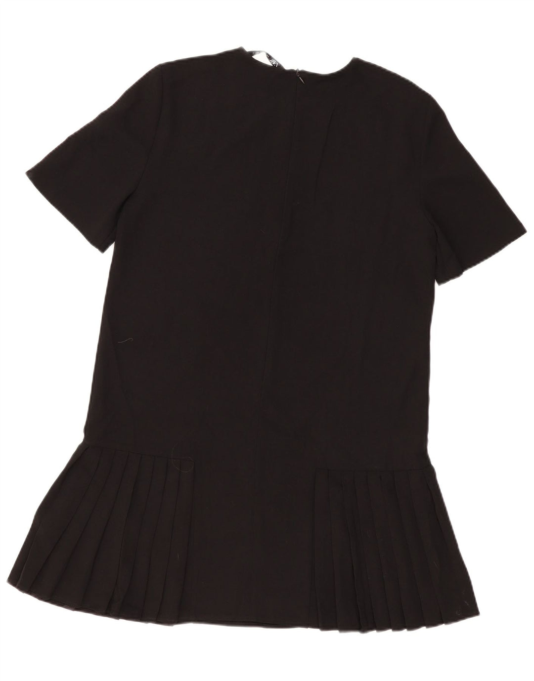 ZARA Damen Basic Kleid UK 12 Medium Schwarz